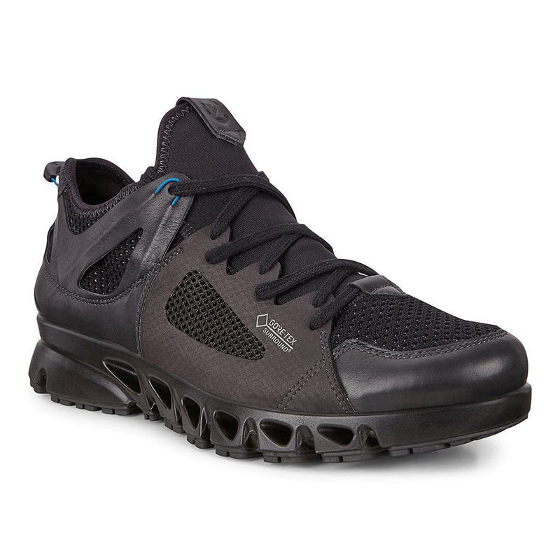 Men Gore-Tex Ecco Multi-Vent M - Sneakers Black - India QEKOPG675